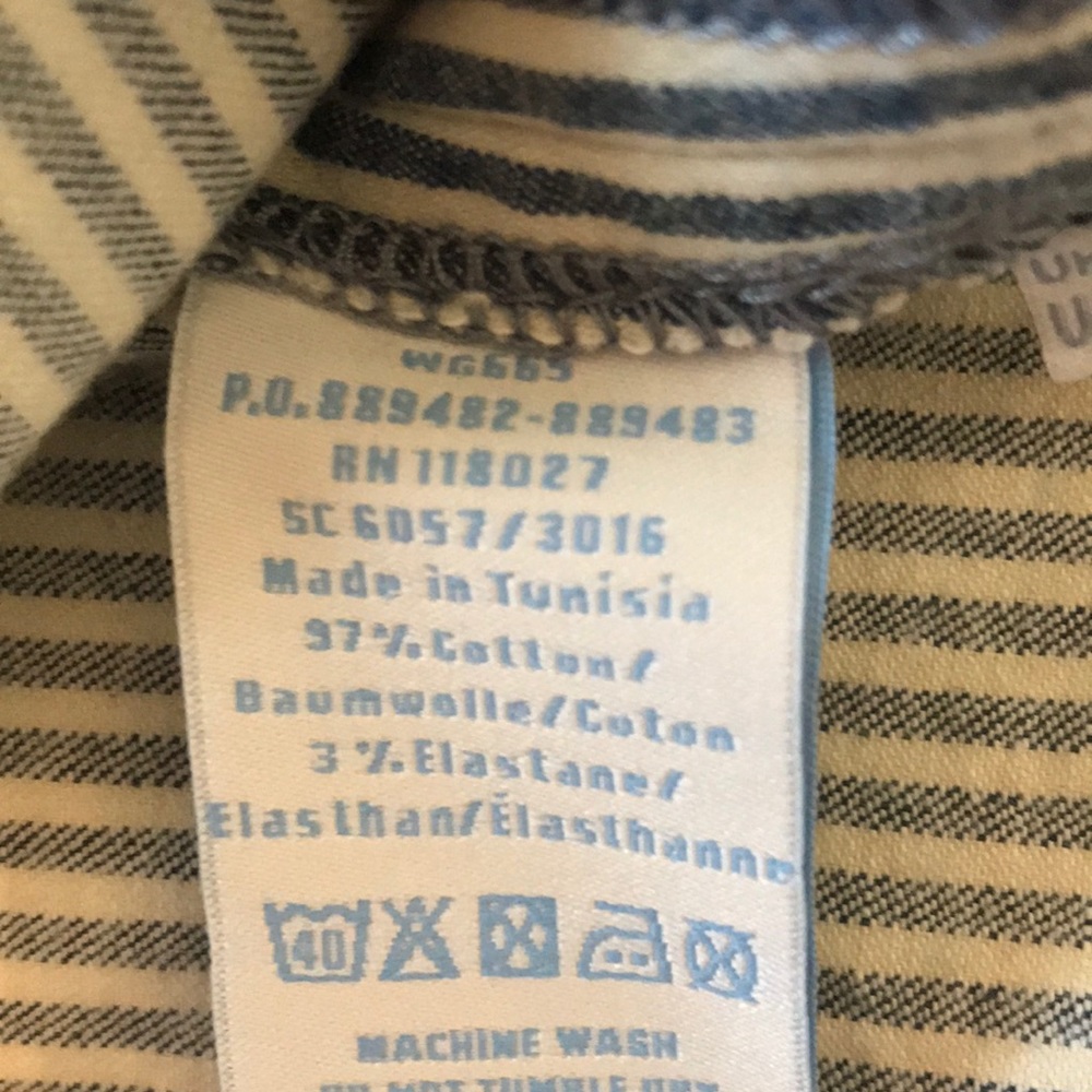 NWOT Boden Pinstripe Skirt - Picture 10 of 11